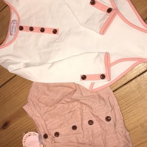 NWT Sweet Honey bodysuit & skirt